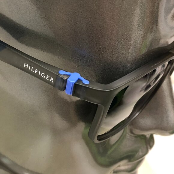 Tommy Hilfiger Blue & Gray Square Frame Sunglasses - Picture 3 of 5